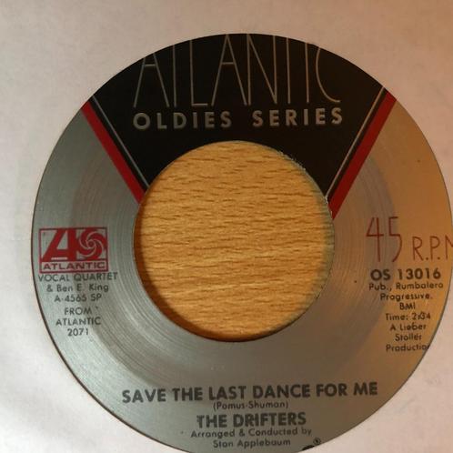 1979	Drifters			Save The Last Dance For Me (Atlantic Oldies, Cd's en Dvd's, Vinyl Singles, Zo goed als nieuw, Single, Pop, 7 inch