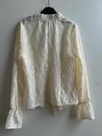 GARCONNE embroidered blouse creme mt S, Kleding | Dames, Blouses en Tunieken, -, Verzenden, Nieuw, Garconne