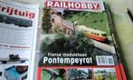 17 jaargangen van railhobby tijdschriften, Verzamelen, Spoorwegen en Tramwegen, Ophalen, Zo goed als nieuw, Trein, Boek of Tijdschrift