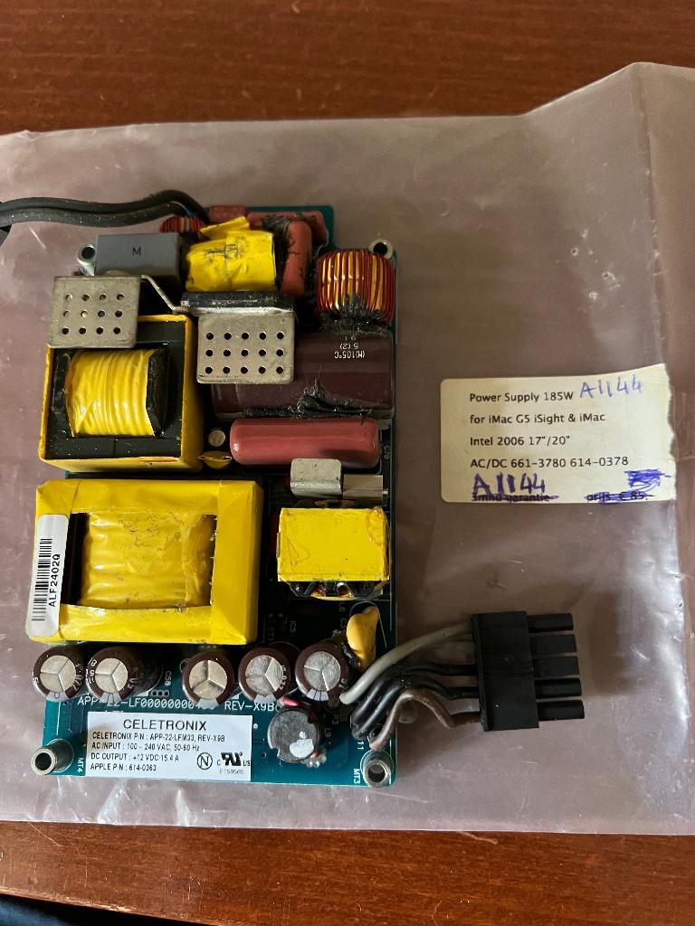 A1144 G5 - 185W interne voeding iMac G5, Verzenden, Nieuw