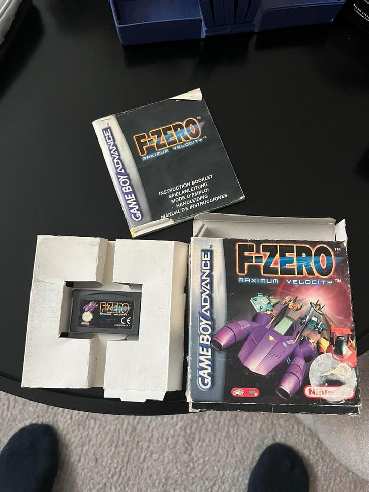 F-Zero Gameboy Advance, Spelcomputers en Games, Games | Nintendo Game Boy, Gebruikt, Racen en Vliegen, 1 speler, Vanaf 3 jaar