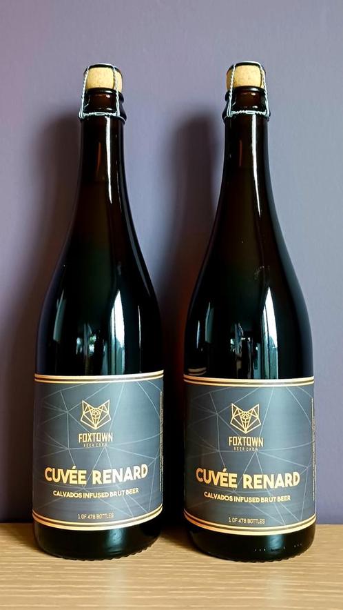 Cuvée Renard Cognac Brut Beer Limeted 476 Bottels, Verzamelen, Biermerken, Nieuw, Flesje(s), Overige merken, Verzenden