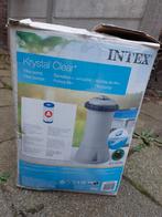 Intex filterpomp en afdekzweil zwembad, Tuin en Terras, Ophalen of Verzenden, Gebruikt, Afdekzeil