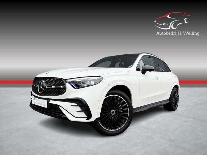 Mercedes-Benz GLC-klasse 400e 4MATIC AMG Line pano / trekhaa, Auto's, Mercedes-Benz, Bedrijf, Te koop, GLC, 360° camera, 4x4, ABS