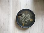 klok industrieel zwart radar tandwiel klok 37 cm nieuw, Huis en Inrichting, Woonaccessoires | Klokken, Ophalen, Nieuw, Wandklok