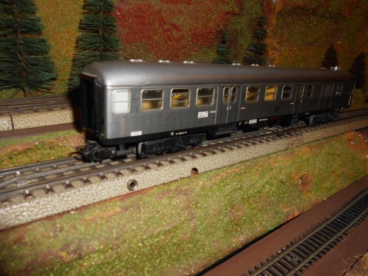 Märklin 4046 Zilverling stuurstand rijtuig in de ovp, Hobby en Vrije tijd, Modeltreinen | H0, Zo goed als nieuw, Wagon, Wisselstroom