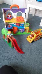 Vtech vrolijke vriendjes speelhuis en bus, Ophalen, Gebruikt