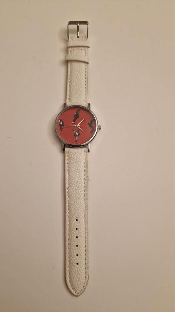 Michael Jackson Horloge - Dance Moves, Verzamelen, Muziek, Artiesten en Beroemdheden, Zo goed als nieuw, Ophalen of Verzenden
