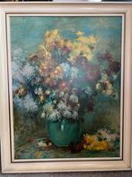 Bloemen schilderij, Ophalen of Verzenden