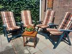 Retro kussens 5x prachtige staat! Tuinstoelen gratis erbij., Tuin en Terras, Tuinstoelen, Ophalen, Zo goed als nieuw