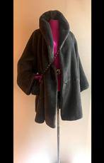 Max Mara 40 oversized 36/38/40/42/44 teddy bont mantel grijs, Kleding | Dames, Verzenden, Zo goed als nieuw, Maat 38/40 (M), Grijs