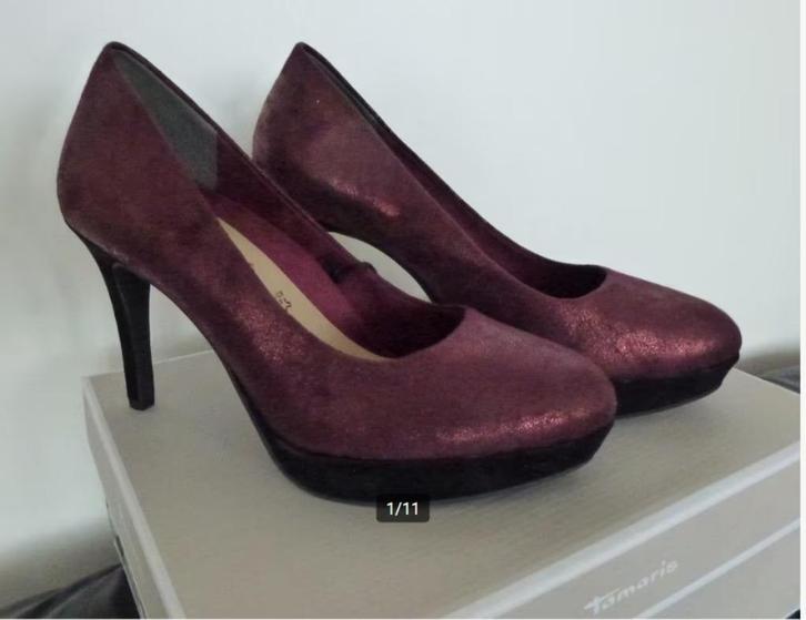 tamaris cadence trouw pumps maat 37 en 38, Kleding | Dames, Trouwkleding en Trouwaccessoires, Nieuw, Schoenen, Rood, Ophalen of Verzenden