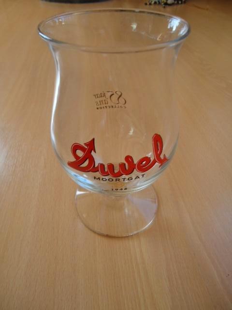 Duvel glas, 85 jaar Duvel Moortgat 1948, jaar 2008, Verzamelen, Biermerken, Zo goed als nieuw, Glas of Glazen, Duvel, Ophalen of Verzenden
