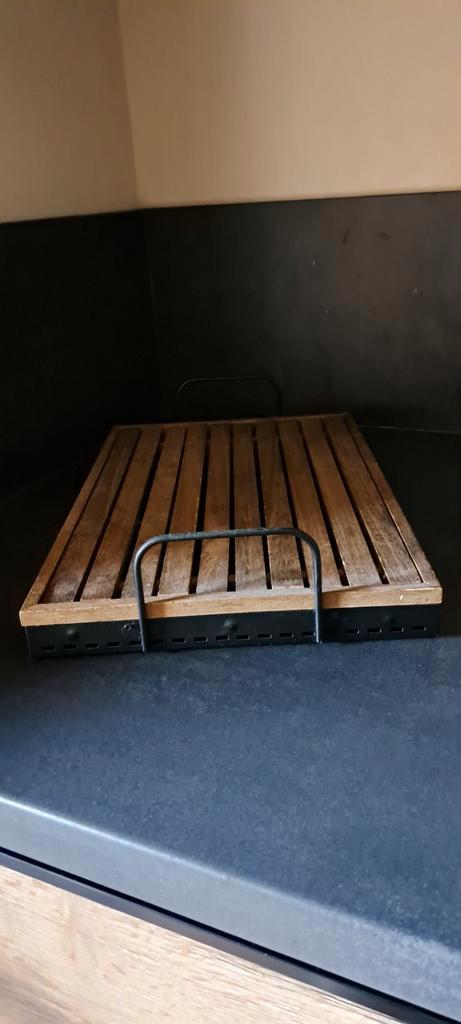 Dienblad snijplank voor brood sober, Huis en Inrichting, Woonaccessoires | Dienbladen, Zo goed als nieuw, Hout, Rechthoekig, Ophalen of Verzenden