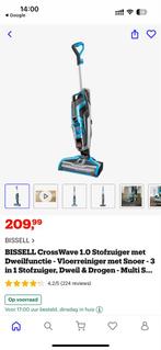 Bissell Crosswave - Stofzuigen & Dweilen, Witgoed en Apparatuur, Stofzuigers, Ophalen, Zo goed als nieuw, Waterstofzuiger, Minder dan 1200 watt