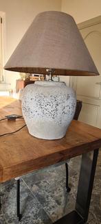 Tafellamp met kap, Huis en Inrichting, Lampen | Tafellampen, Ophalen, 50 tot 75 cm, Rustiek, Stof