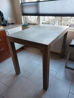 Bartafel 120x80cm, hoogte 93cm, Huis en Inrichting, Tafels | Eettafels, Gebruikt, 100 tot 150 cm, Metaal, Industrieel