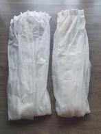 Witte gordijnen, 100 tot 150 cm, Wit, Ophalen of Verzenden, Zo goed als nieuw
