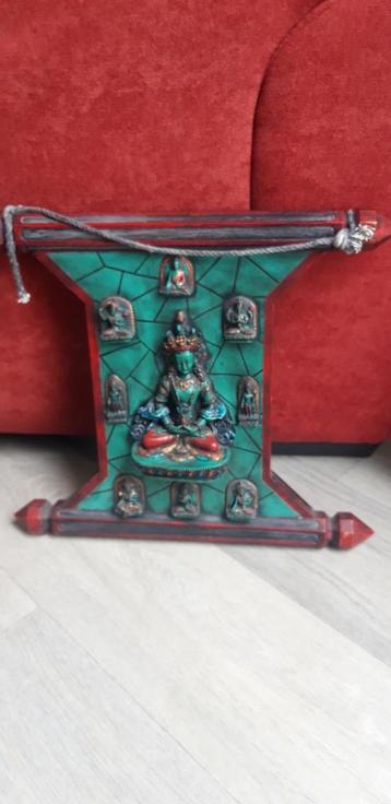 Boeddhistische muurhanger Boeddha  beschikbaar voor biedingen
