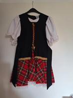 Schots jurkje met muts maat S, Carnaval, Ophalen of Verzenden, Zo goed als nieuw, Kleding