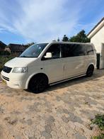 Volkswagen Transporter Bestel 2.5 D 96KW DC 2009, Auto's, Bestelauto's, Voorwielaandrijving, Zwart, Volkswagen, Wit