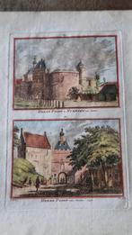 Heeze Poort van binnen en buiten te Nijmegen, Antiek en Kunst, Kunst | Etsen en Gravures, Ophalen of Verzenden