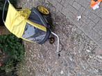 Fietskar met veering voor 2 kinderen, Fietsen en Brommers, Fietsaccessoires | Aanhangers en Karren, Ophalen, Gebruikt, Opvouwbaar