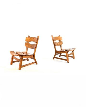 Set van 2 Brutalistische fauteuils, AwA ‘60 beschikbaar voor biedingen