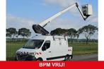 Renault Master 2.3 L2H2 Hoogwerker 10.5M- 12Meter-Werkhoogte, Auto's, Stof, Gebruikt, 4 cilinders, Renault