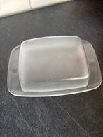 Transparante botervloot, Huis en Inrichting, Keuken | Tupperware, Ophalen of Verzenden, Zo goed als nieuw, Wit, Bak of Kom