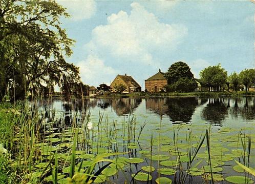 Giessenburg, Gezicht op de Giessen - 1975 gelopen, Verzamelen, Ansichtkaarten | Nederland, Gelopen, Overijssel, 1960 tot 1980