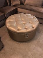 Eichholtz poef, Huis en Inrichting, Banken | Voetenbanken en Poefen, Ophalen of Verzenden, Zo goed als nieuw, Rond