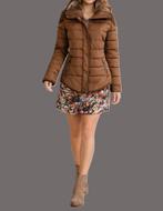 Jean Pascale warme jas maat S, Kleding | Dames, Jassen | Winter, Bruin, Ophalen of Verzenden, Jean Pascale, Maat 36 (S)