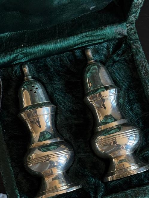 Polspotten Antiek Zout & Peperstel, Antiek en Kunst, Curiosa en Brocante, Ophalen of Verzenden