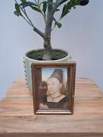Antiek schilderijtje van een dame van Hans Memling, Ophalen of Verzenden