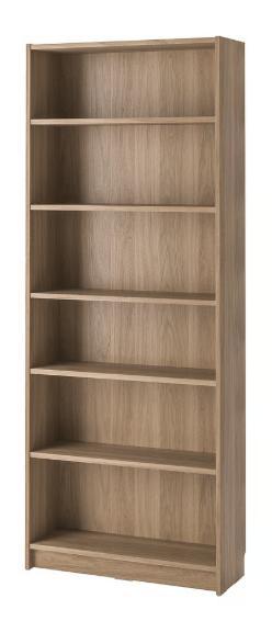 2x Billy Boekenkast Ikea - Eikenpatroon, Huis en Inrichting, Kasten | Boekenkasten, Zo goed als nieuw, 50 tot 100 cm, 200 cm of meer