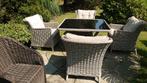 Mooie tuinset voor 4 personen, Ophalen, Gebruikt, Aluminium