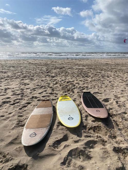Te Koop Uniek Custom Wave Kitesurfboard 5’4 22L, Watersport en Boten, Kitesurfen, Zo goed als nieuw, Geen board, Ophalen