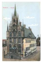 900883	Gouda	stadhuis	1930	Gelopen met postzegel, Ophalen of Verzenden, 1920 tot 1940, Gelopen, Zuid-Holland