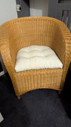 Rotan fauteuils 2 stuks, Ophalen, Zo goed als nieuw, Minder dan 75 cm, 50 tot 75 cm
