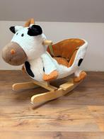 Pluche hobbelkoe met geluid, Ophalen, Zo goed als nieuw