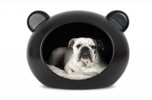 Te gekke Mand Huis voor hond Kunststof zwart met matrasje, Dieren en Toebehoren, Hondenmanden, Zo goed als nieuw, Overige, Ophalen