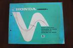 Honda CB900 Fz 1978 motorcycle parts catalogue teile katalog, Ophalen of Verzenden, Honda