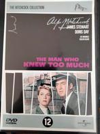 The Man Who Knew Too Much - Hitchcock Collectie DVD, Ophalen of Verzenden, Zo goed als nieuw, 1940 tot 1960, Vanaf 12 jaar