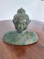 Bronzen Boeddha Beeld, Ophalen of Verzenden, Gebruikt