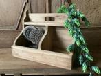 Nieuw kleine teak houten gruttersbak, Ophalen of Verzenden, Nieuw