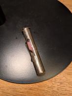 Antieke zandloper met clip - halve minuut, Ophalen of Verzenden