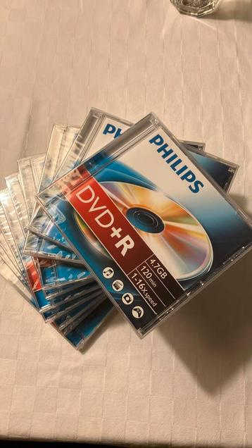 20 nieuwe DVD+R’s per stuk verpakt (in plastic) beschikbaar voor biedingen