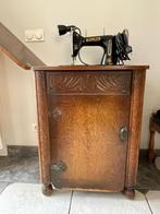 Antiek Kohler naaimachine, Ophalen