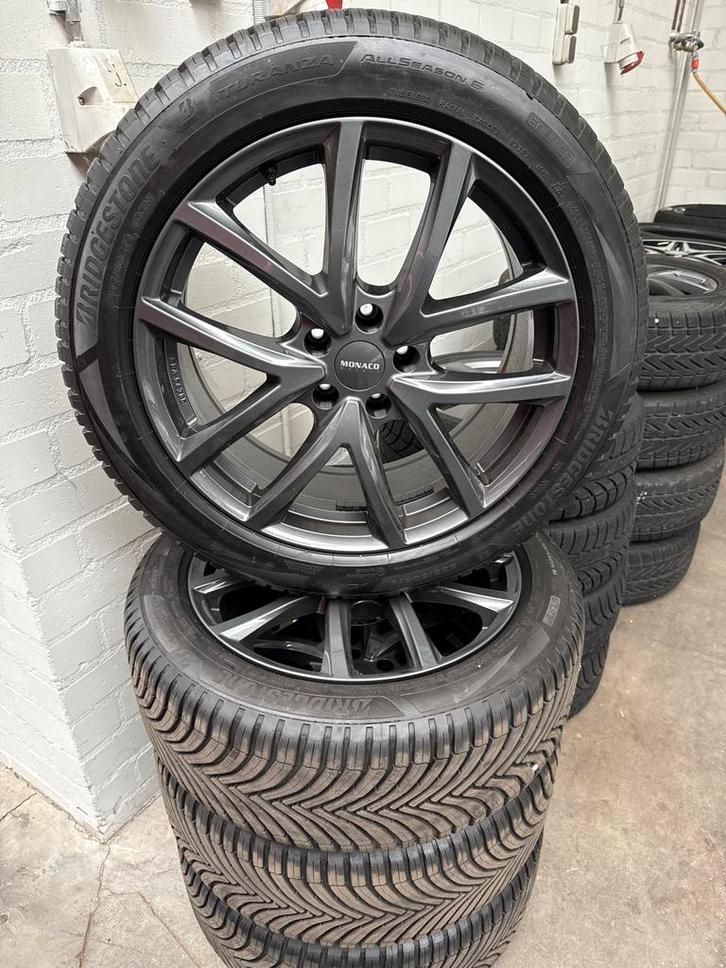 Mazda CX-5 Nieuwe Monaco 19” Velgen Bridgestone AllSeason, Auto-onderdelen, Banden en Velgen, Banden en Velgen, All Season, 19 inch